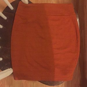 Forever 21 Stretch Pencil Miniskirt